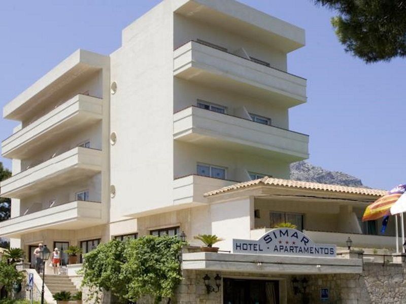 Globales Simar Hotell Cala de Sant Vicenc Exteriör bild
