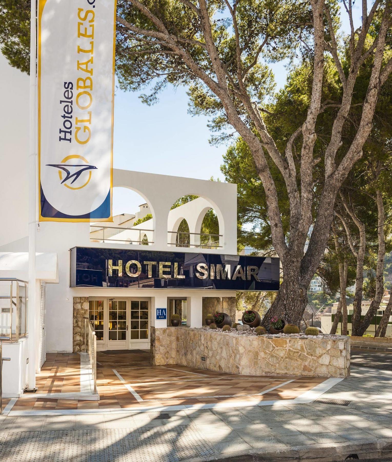 Globales Simar Hotell Cala de Sant Vicenc Exteriör bild