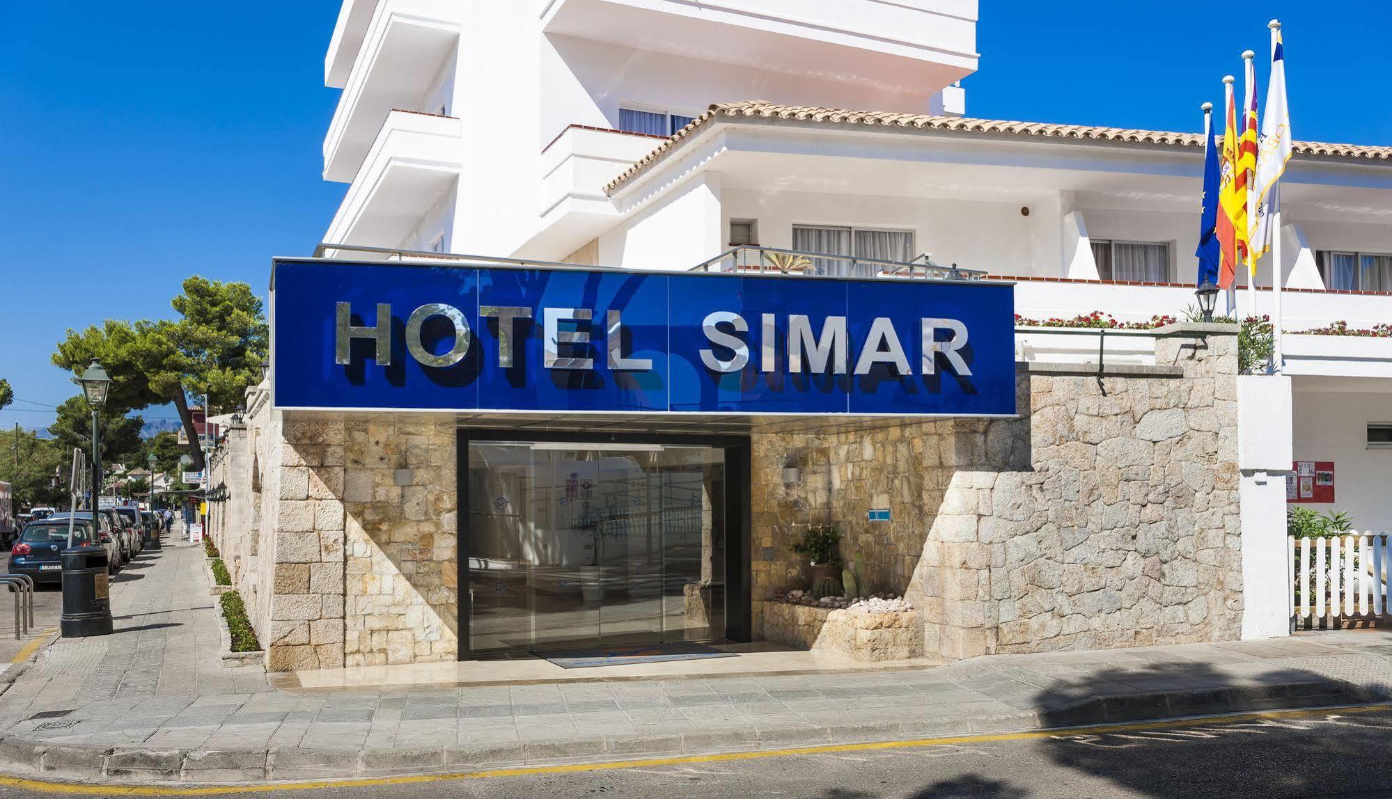 Globales Simar Hotell Cala de Sant Vicenc Exteriör bild