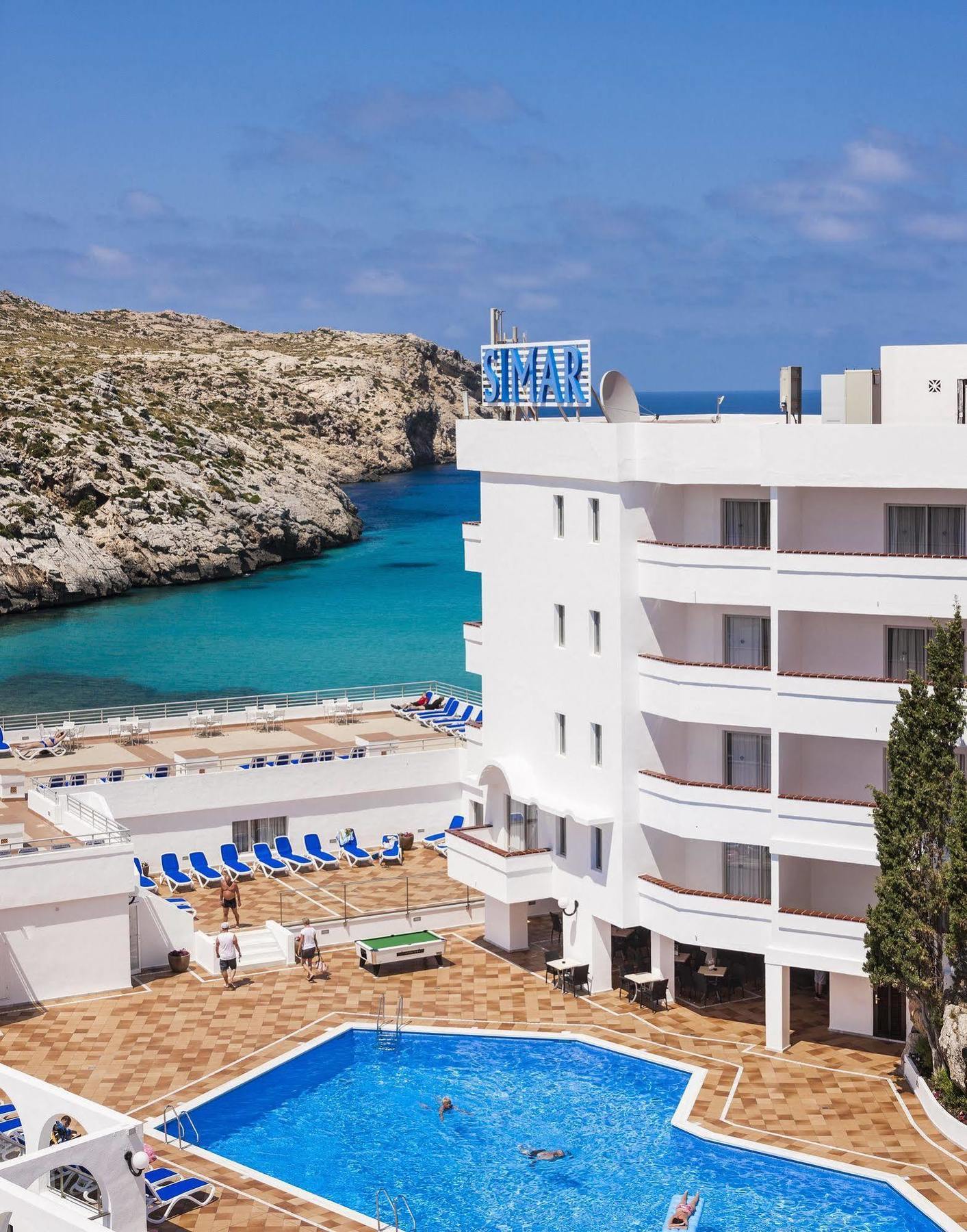 Globales Simar Hotell Cala de Sant Vicenc Exteriör bild
