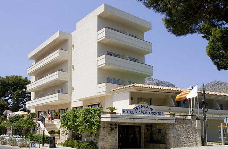 Globales Simar Hotell Cala de Sant Vicenc Exteriör bild