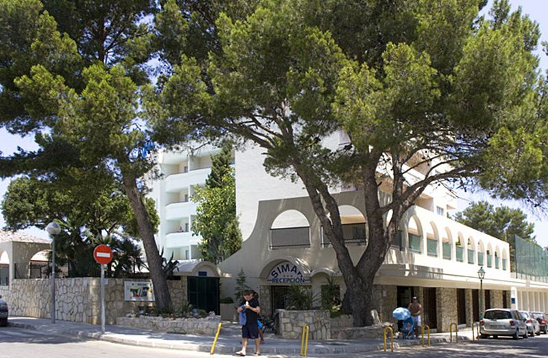 Globales Simar Hotell Cala de Sant Vicenc Exteriör bild