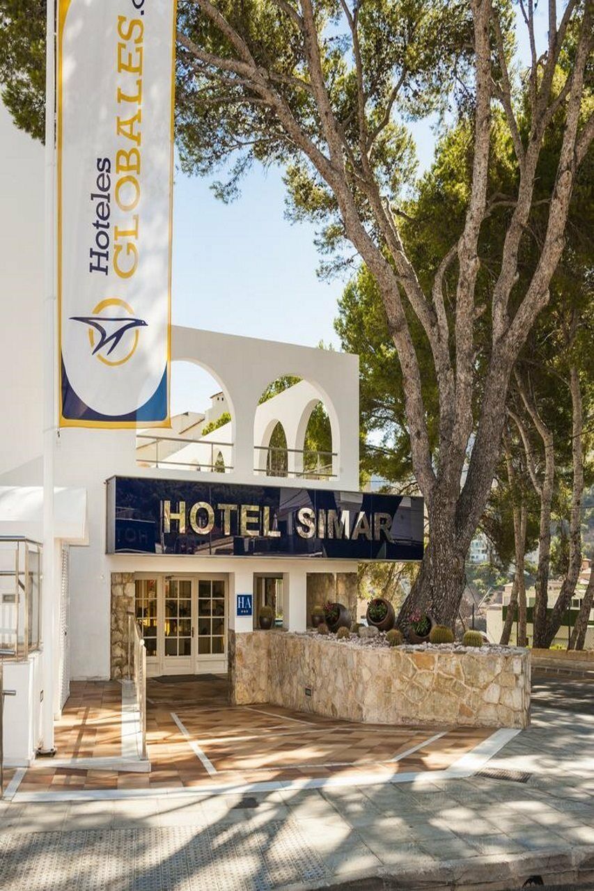 Globales Simar Hotell Cala de Sant Vicenc Exteriör bild